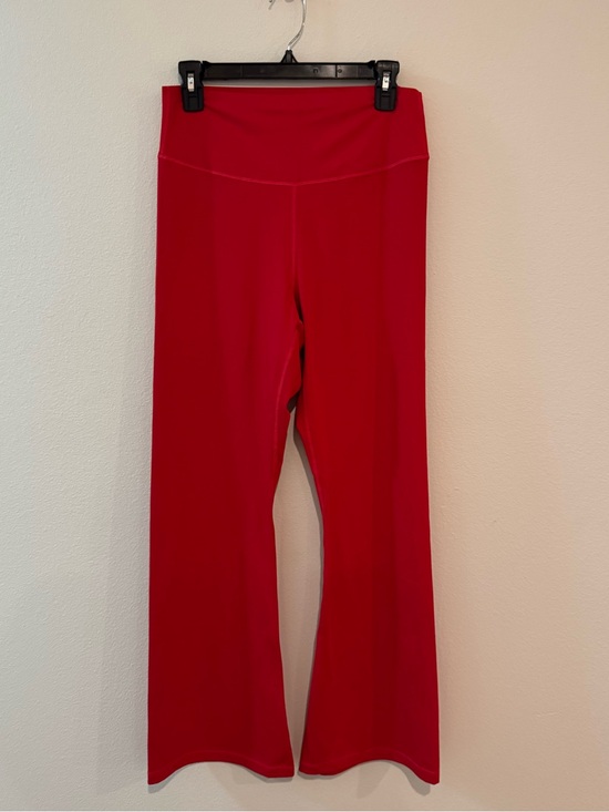 PINK Victoria's Secret Pants - PINK Women’s Red High-Waist Flared Pants